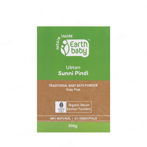 Earth Baby Ubtan Sunni Pindi Traditional Baby Bath Powder